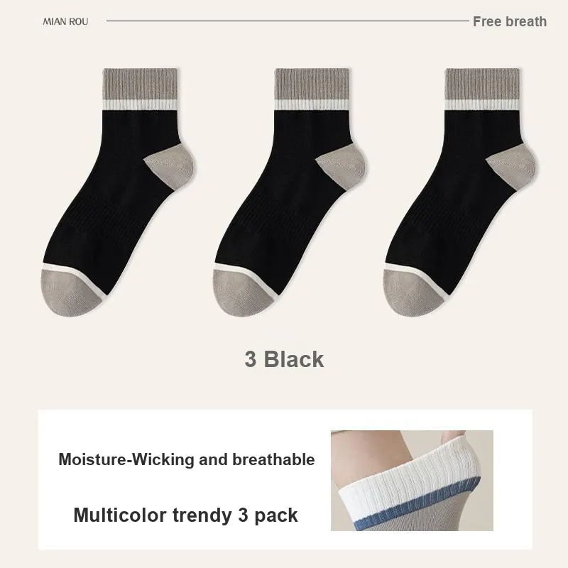 7 SEVFUN Mid Calf Socks Unisex Combo Set-5