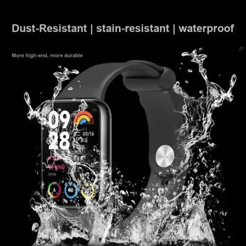 Biocirca Ремень Xiaomi Красный Бежевый Совместимость Силиконовый Материал