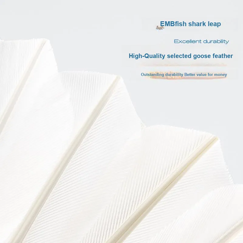 MBFISH Goose Feather Shuttlecock 12 Pack Goose Feather Everyday Training Competition Shuttlecocks-2