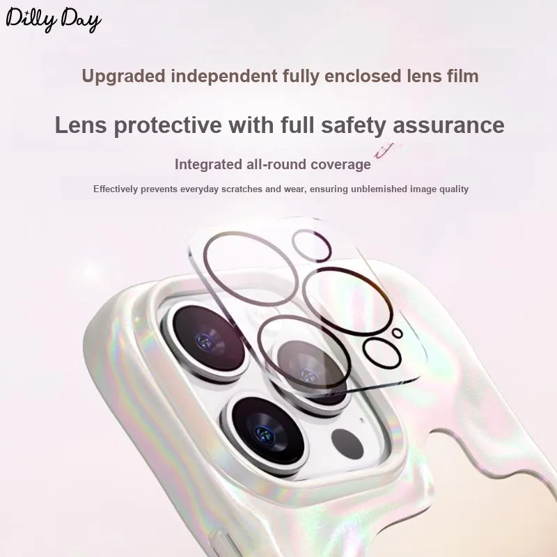 Kingxbar PC Material Mirror Finish MagSafe Phone Case Compatibility With Apple 16 Collection IPhone16proma-6