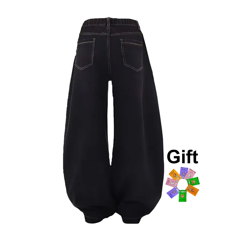 JASONWOOD Jeans Unisex Black Comes With Perfume-1