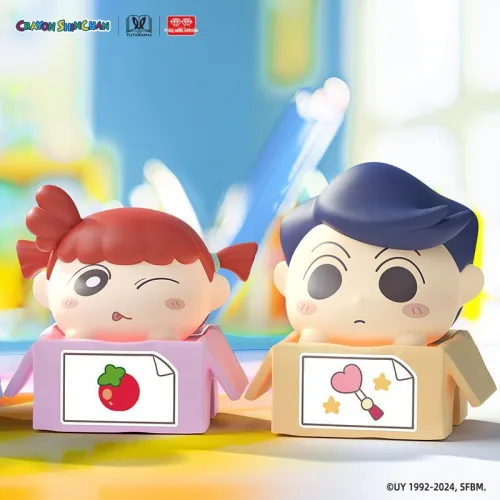 Playpoint Unlimited X Crayon Shinchan DYNAMIC Бумага Дженга Слепые коробки Один Mystery Сумка Целая коробка 12 шт