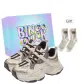 Light Brown+Exclusive Shoe Box+Gift Socks