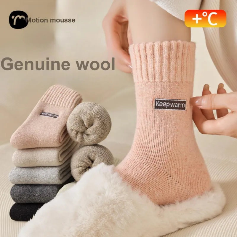 Temooues Mid Calf Socks Women's 4 Pack-11