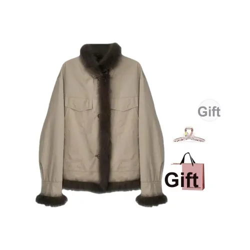 BAIDAIFEI Хлопковый пуховик женский