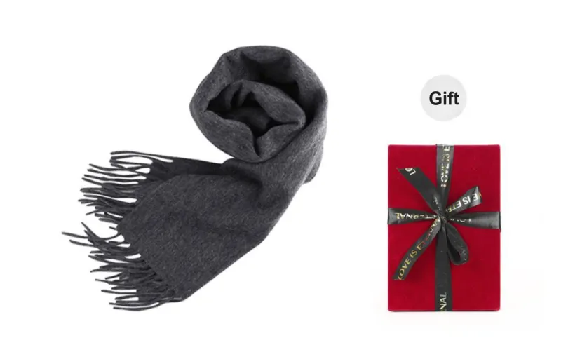 MUSTKOO Knit Scarves Unisex-10