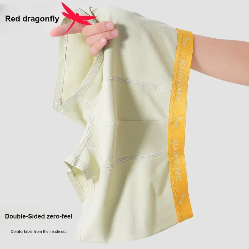 RED DRAGONFLY Cotton Panties Men's 3 Pack Gift Box Set-4