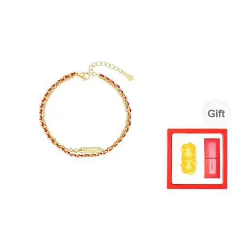 Chongqing Gold Store S925 Silver Bracelets Women's