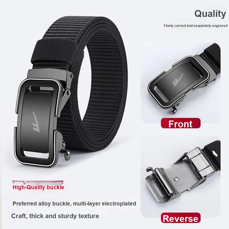 Warrior Fabric Leather Belts Men's 3.5-5