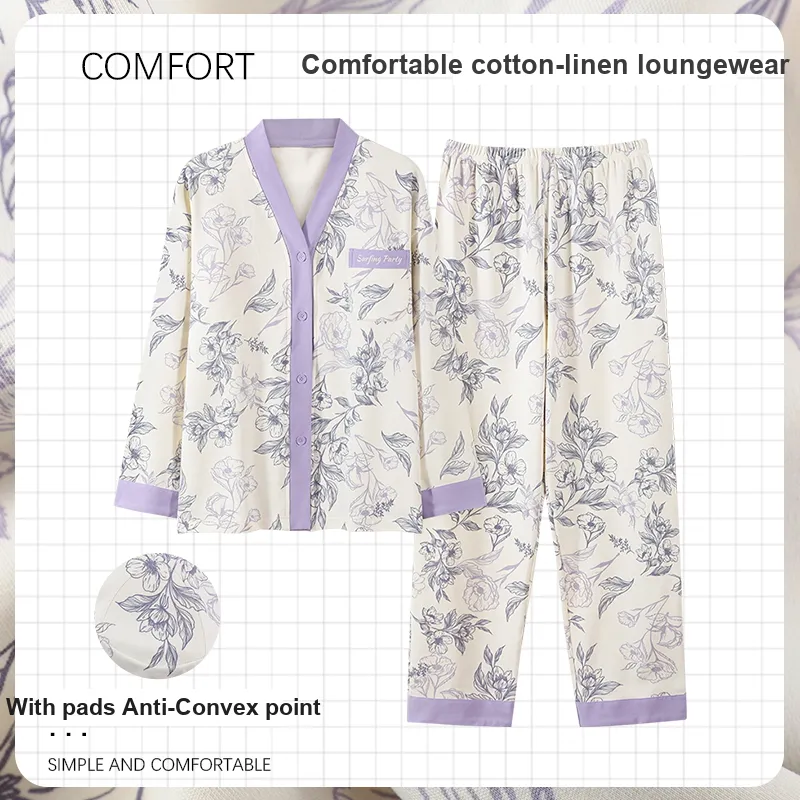 Sleeping Beauty Pajama Set Women's Purple-1