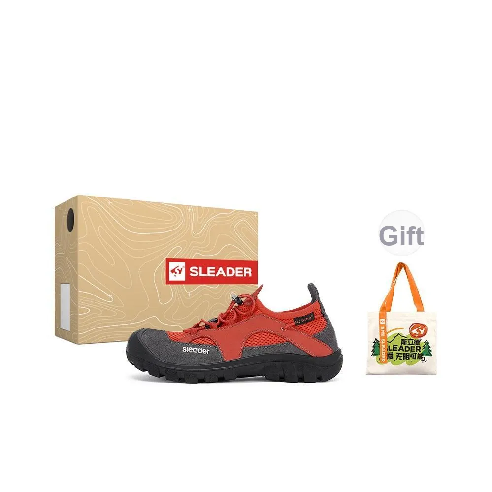 SLEADER Deep Water Cool Series Устойчивая к истиранию Низкая Юбка Устойчивая к низким температурам Уличная обувь Женская Apple Красный
