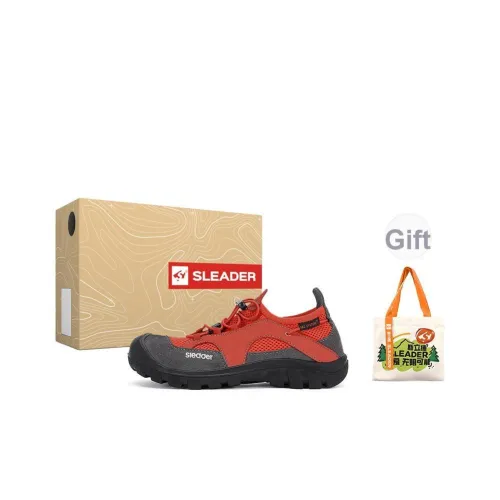 SLEADER Deep Water Cool Series Устойчивая к истиранию Низкая Юбка Устойчивая к низким температурам Уличная обувь Женская Apple Красный