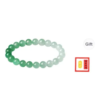 Hkgd African Emerald Jade Bracelets Women's