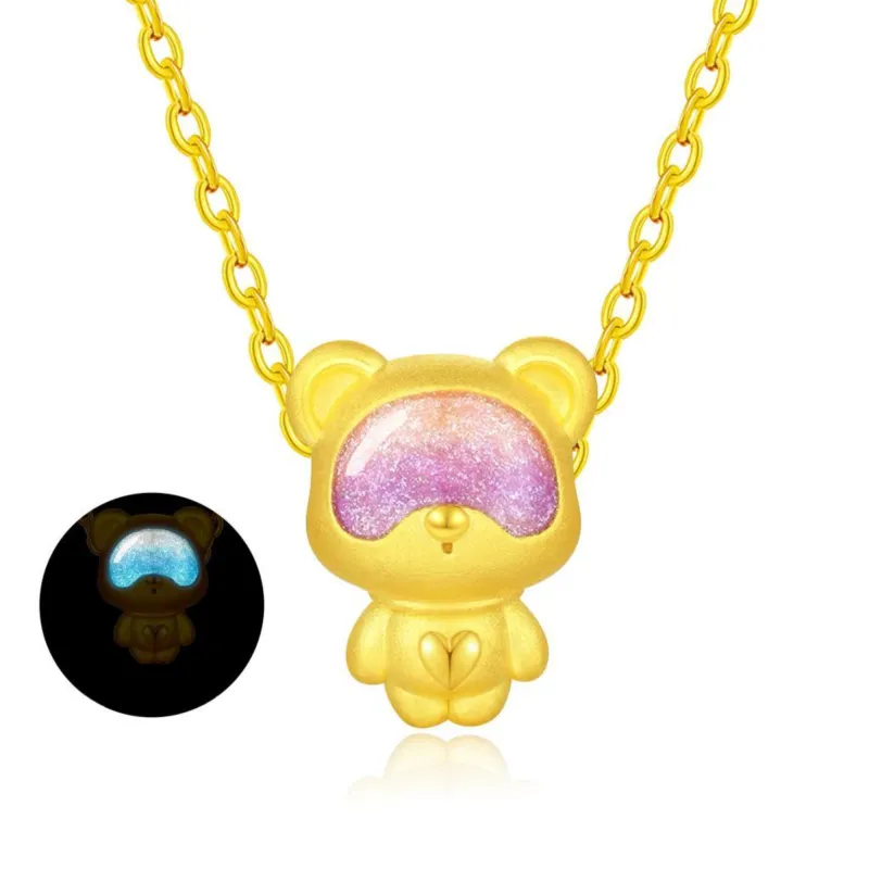 Lao Feng Xiang S925 Silver Necklaces Women's-0