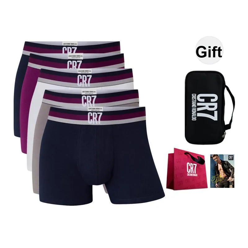CR7 CRISTIANO RONALDO Underpants Men's 5 Pack Mixed Color Includes Box