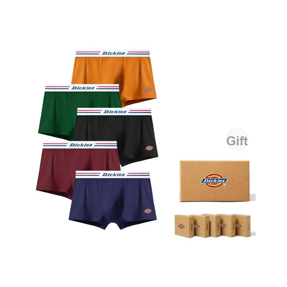 Dickies Нижнее белье с антибактериальной ластовицей минималистский стиль универсальное отводящее влагу мужское