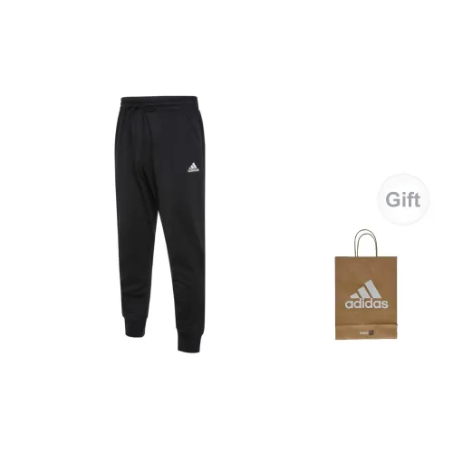 Adidas Casual Pants Men Black Pants+Gift Bag