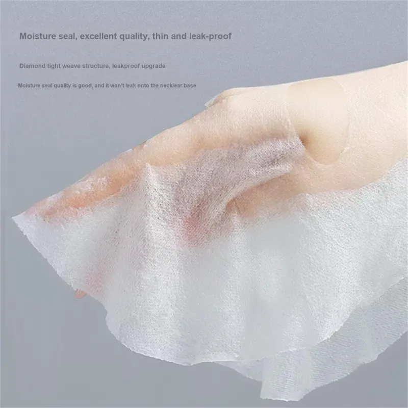 JIAOXUEFEI Tencel Compressed Facial Mask Paper Silk Extra Thin Hydrating 50 Pieces-1