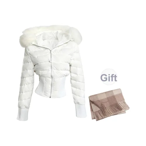 DITB Белый Женский Пуховик