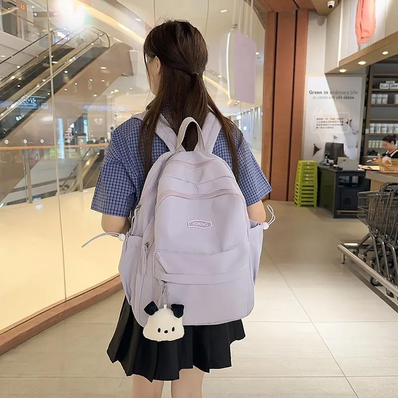 Wolfhorse Nylon Backpack Regular Unisex Multicolor-24