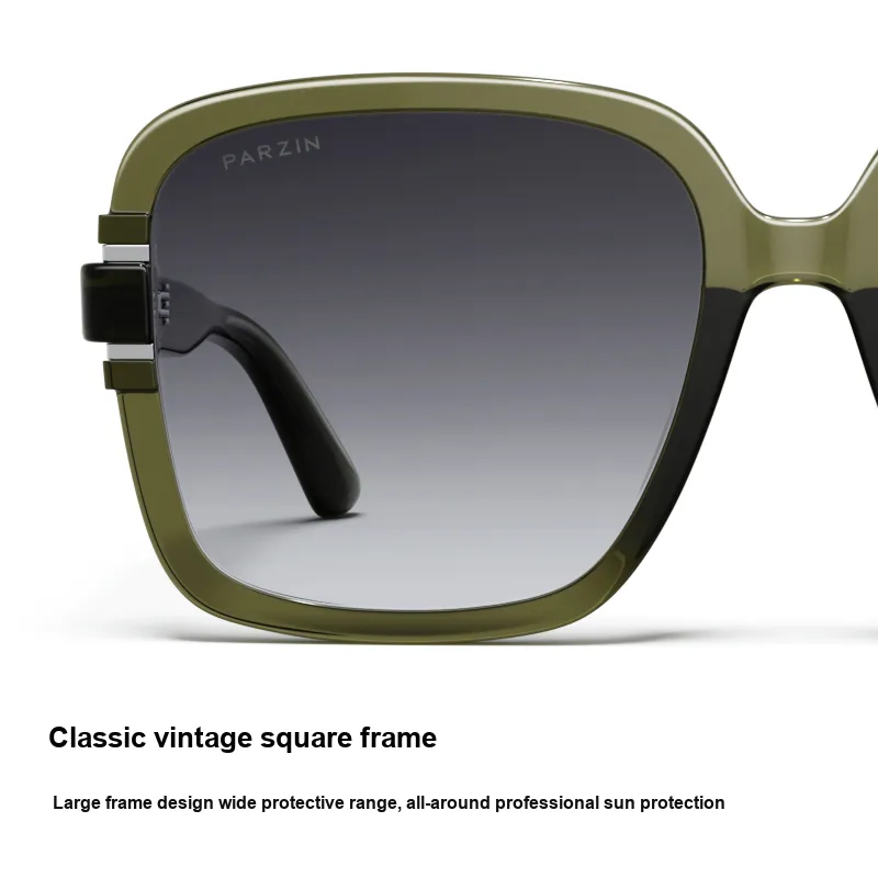 PARZIN EMS Square Sunglasses Women's-10