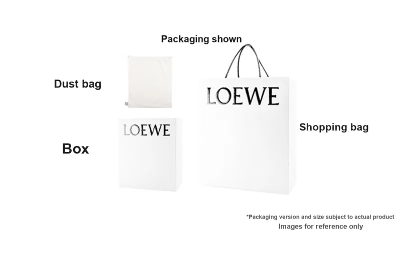 LOEWE Calfskin Shoulder Bag, Crossbody Bag, Handbag Medium Size Women's Sand-9