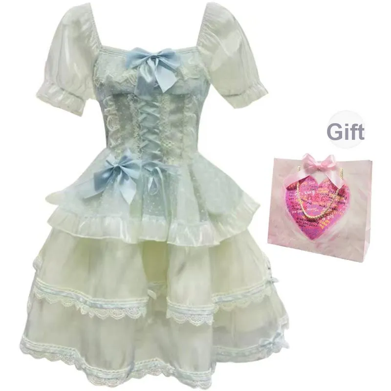 Peaches Peaches Short Sleeved Dress Women's-19