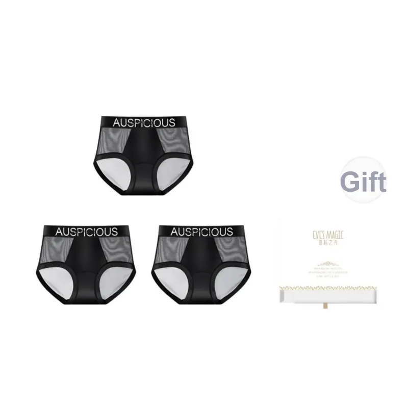 XIA.WA.ZHI.XIU Underpants Women's Shopping Bag 3 Pack-36