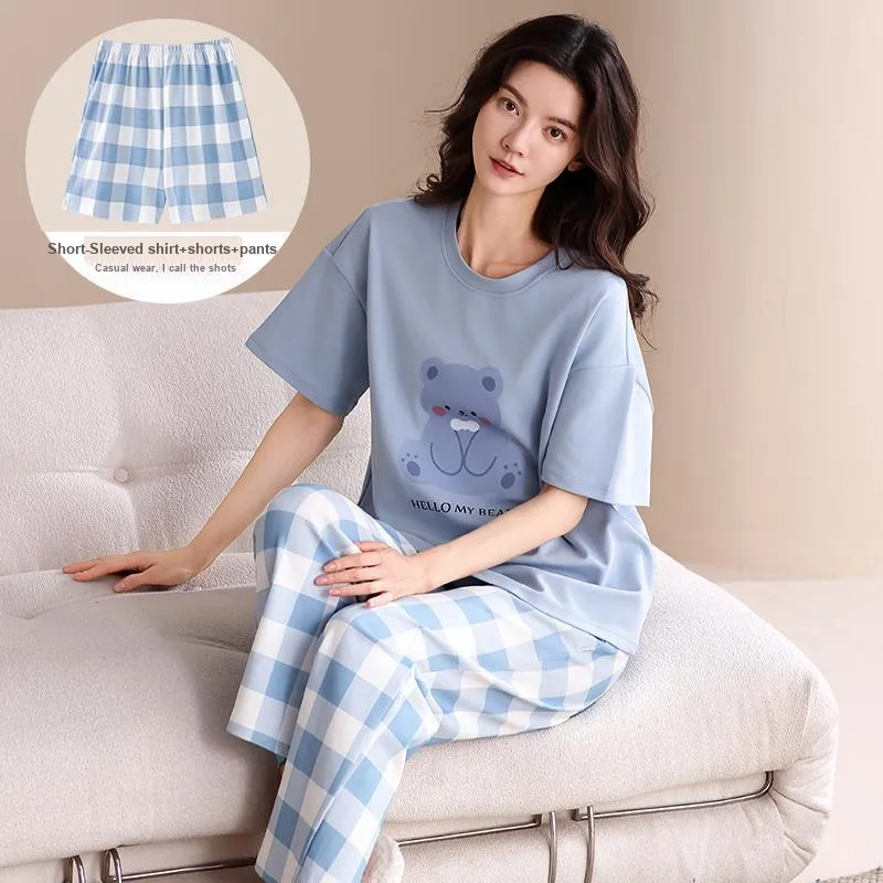 Pretty lady Women's Pajama Sets-1