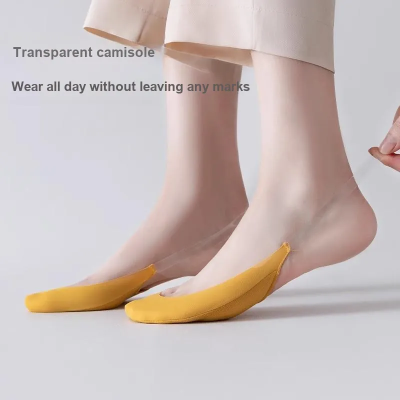 XIA.WA.ZHI.XIU No Show Socks Women's Shopping Bag 5 Pack-7
