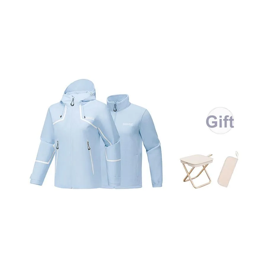 Skechers Водонепроницаемый Ветрозащитный Дышащий Ветровка Женские