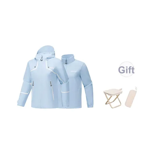 Skechers Водонепроницаемый Ветрозащитный Дышащий Ветровка Женские