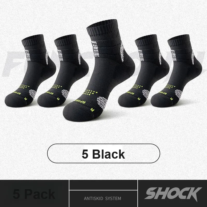 ROBINHOOD Basketball Socks Men's 5 Pack-13