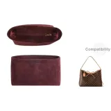 Carryall Medium Size Liner-Burgundy[Original Fleece]
