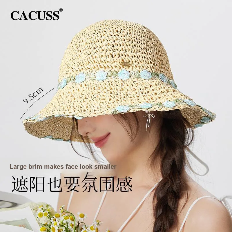 CACUSS Junior Cellulose Material Sun Protection Hats Women's-2