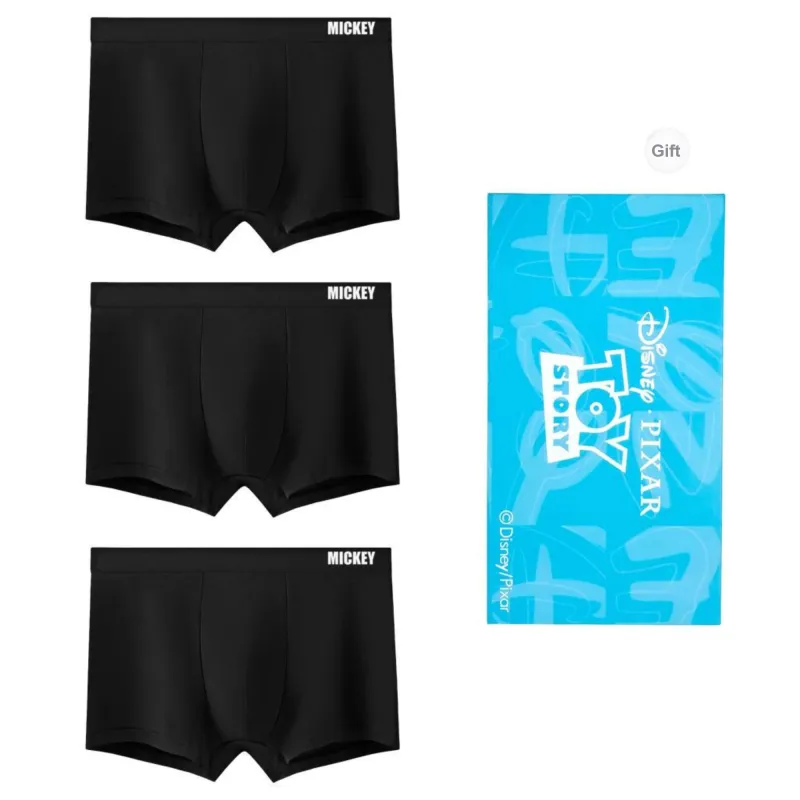 Disney Mickey Series Underpants Men's Gift Box Combination-2
