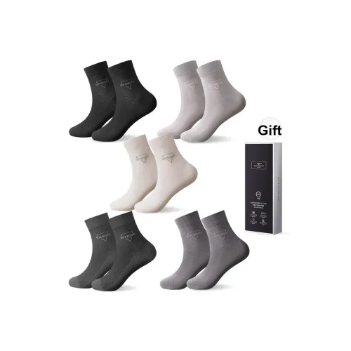 SEPTWOLVES Носки Crew Мужская Коробка 5 Пачек Смешанные Цвета