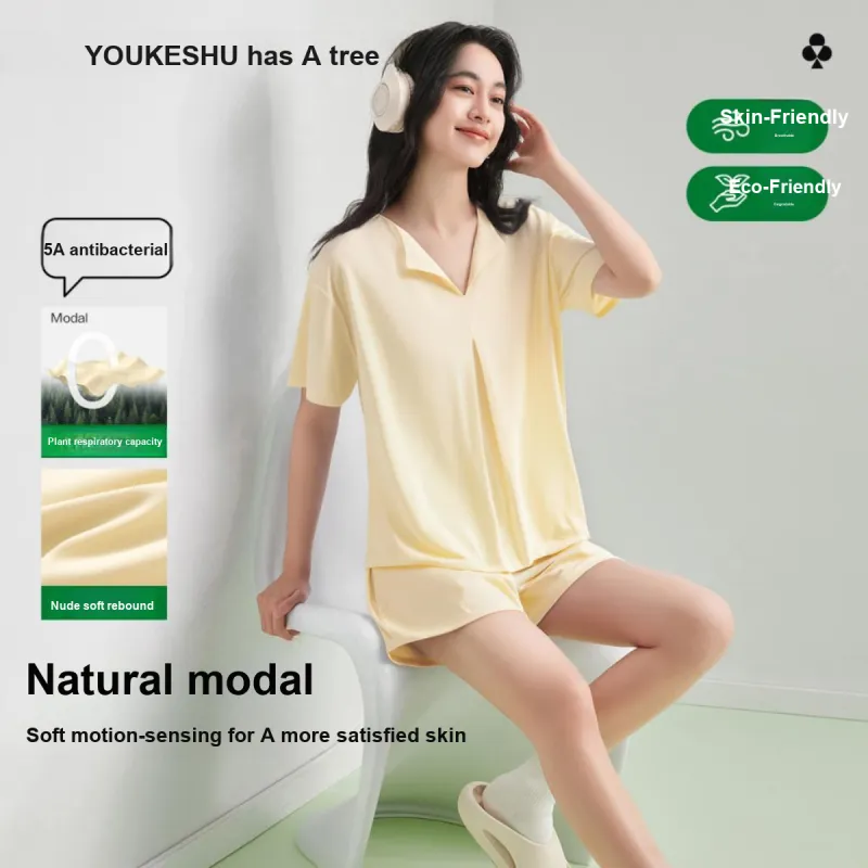 YOUKESHU Pajama Set Women's Shopping Bag-2