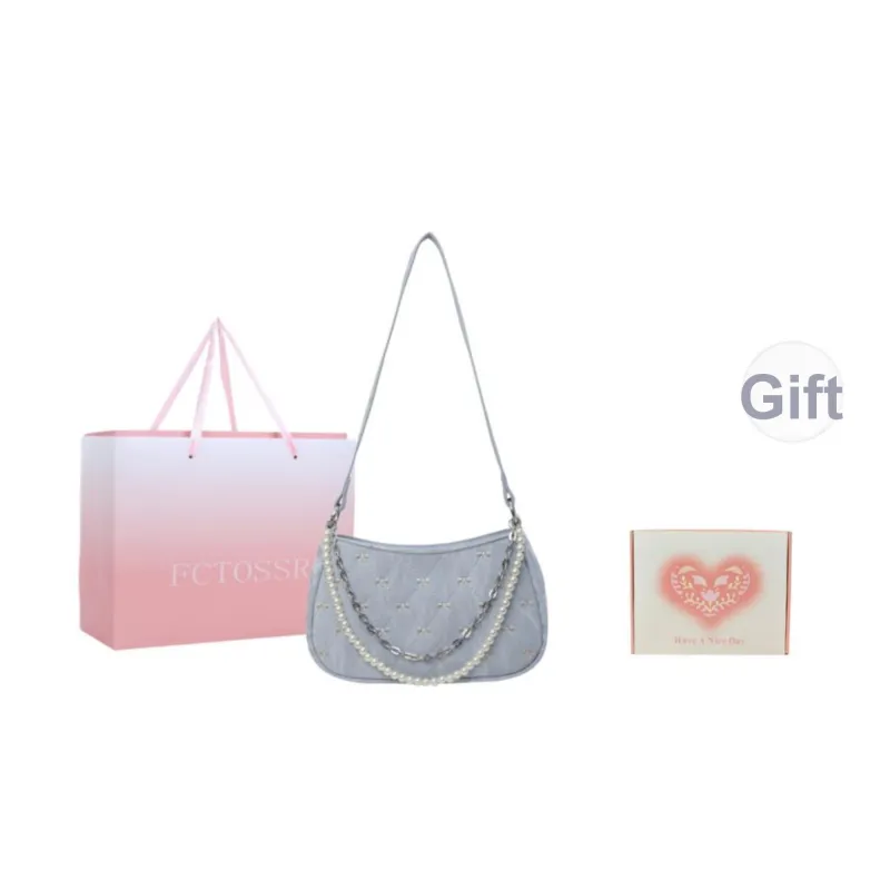 FCTOSSR PU Shoulder Bag Women's White/Silver/Black/Pink-21