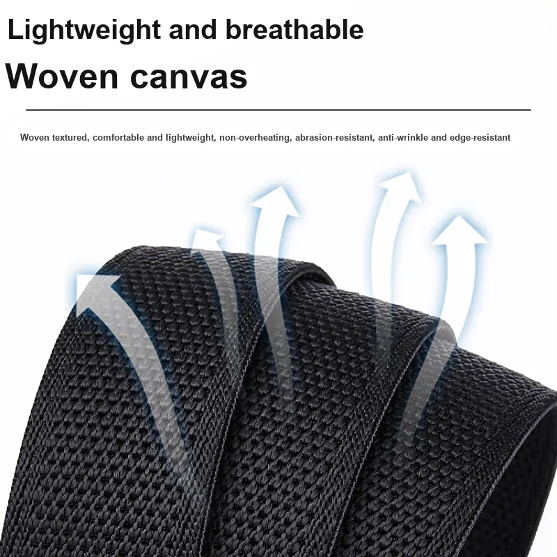 ROBINHOOD Canvas Belt Men's 3.8cm-5