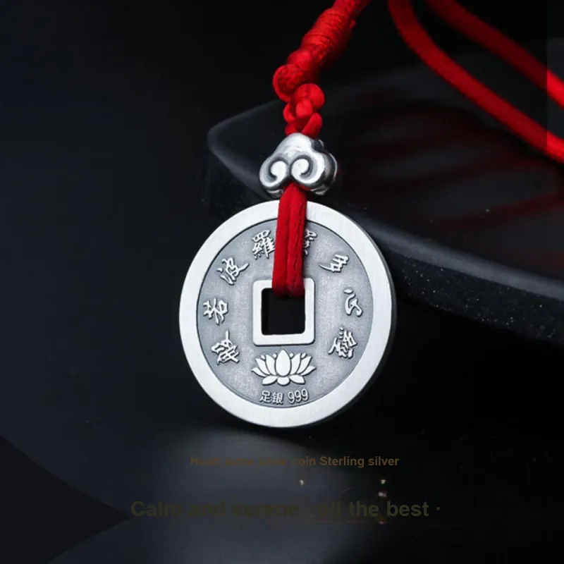 Yu Yin 999 Fine Silver Pendants Unisex-1