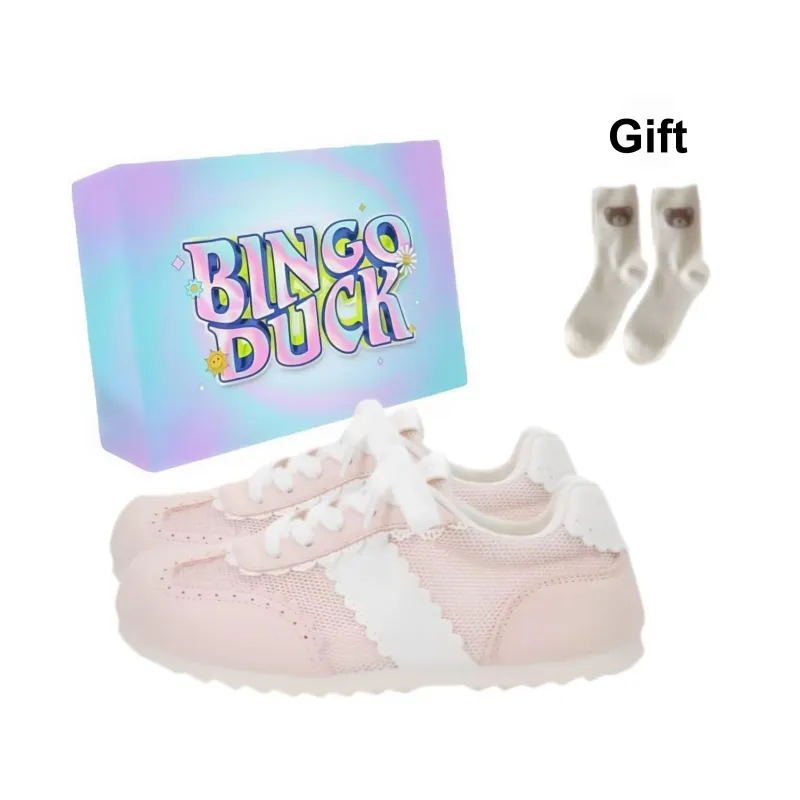 BINGO DUCK Slip Resistant Skateboard Shoes Women's-0