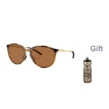 9288-03 Polished Brown Tortoiseshell Frame-Bronze Polarized Lens+Kettle