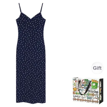 OURUOKE Slip Dresses Women's