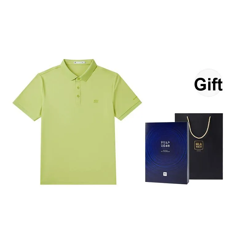 HLA Short Sleeved Polo Shirt Men's-3