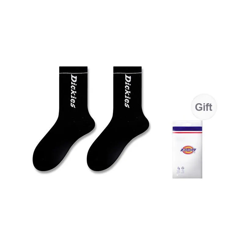 Dickies Fall And Winter Knee-High Socks Unisex Couple Socks-6