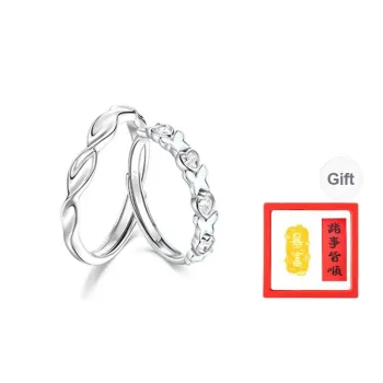 Chongqing Gold Store S925 Silver Rings Unisex