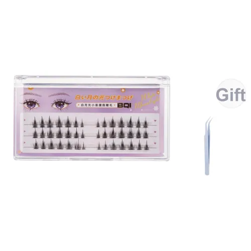 BQI Тонкий STEM Натуральный Искусственный Сегментированные Искусственные Надувные Ресницы Один Кластер