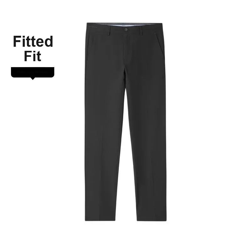 HLA SS24 Casual Pants Men's Black-4