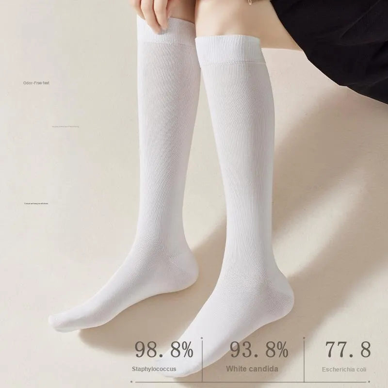 MIIOW Knee High Socks Women's 5 Pack-8